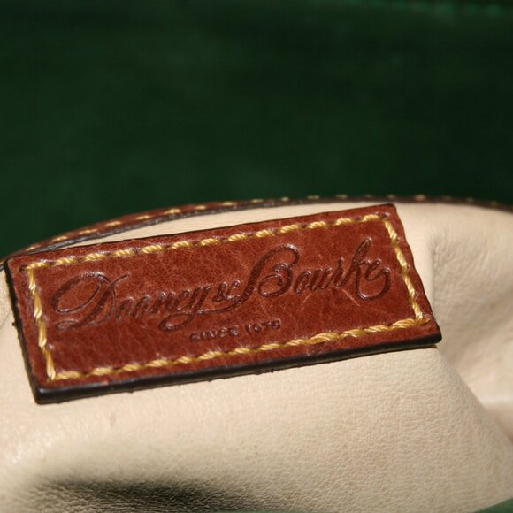 Dooney & Bourke Brown Florentine Vacchetta Leather shoulder Bag - Picture 8 of 11